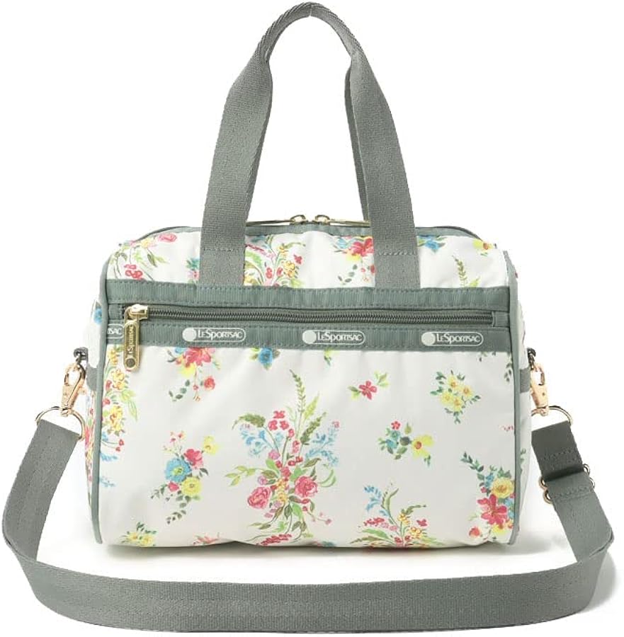 美品 LeSportsac レスポ EVERYDAY SM SATCHEL 白緑 EVERYDAY SM SATCHEL｜ハンドバッグ｜バッグ｜レスポートサック公式