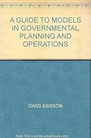 A Guide to models in governmental planning and operations 0915318008 Book Cover
