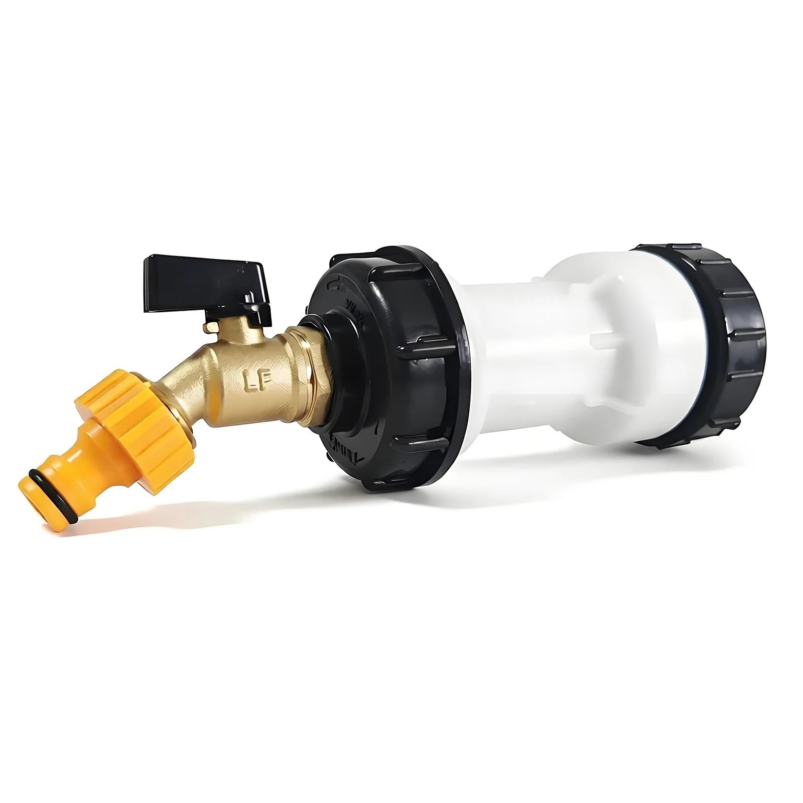 1 zestaw 5 sztuk uniwersalny smoczek IBC S60 * 6 wiadro adapter do kranu zestaw zaworów miedzianych akcesoria do podlewania złącze rury wodnej
