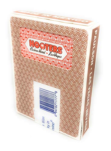 Preisvergleich Produktbild Ultimate Poker Pokerkarten Original Las Vegas Spielkarten Kartenspiel Hooters - rot