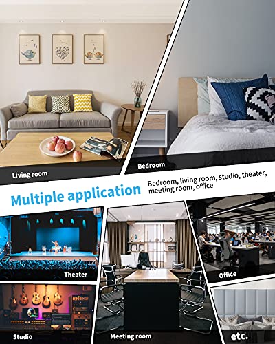 Art3D Modern Horizontal Tufed Upholstered Headboard For Full/Queen In Gray, Pack Of 4 Panels 31.5" X 11.8" #TOP5