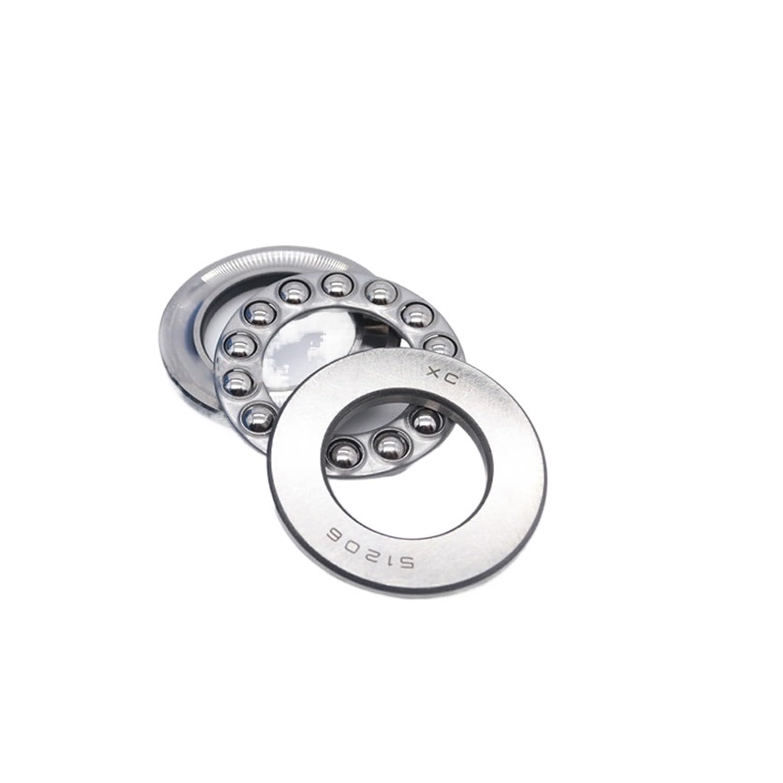 Rodamientos axiales de Bolas Planos Rodamiento de Empuje Plano 51208 51209 51210 51211 51212 51213 51214 51215(1pcs,51214 70x105x27)