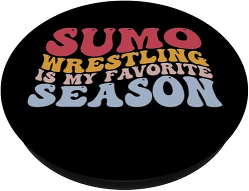 Miniatura 2 de Sumo Wrestling Is My Favorite Season Sumo Wrestler PopSockets Standard PopGrip