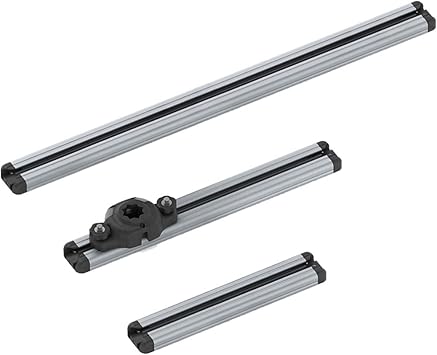 RAILBLAZA TracLoader Aluminum Boat Gunnel Track for Mounting Rod Holders, Fishing, and Other Boating Accessories