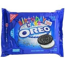 Oreo Birthday Oreo Cookies, 15.25 oz