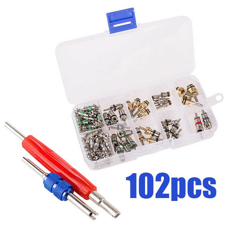 Kit 102 pzas núcleo válvula aire acondicionado auto miniatura 7