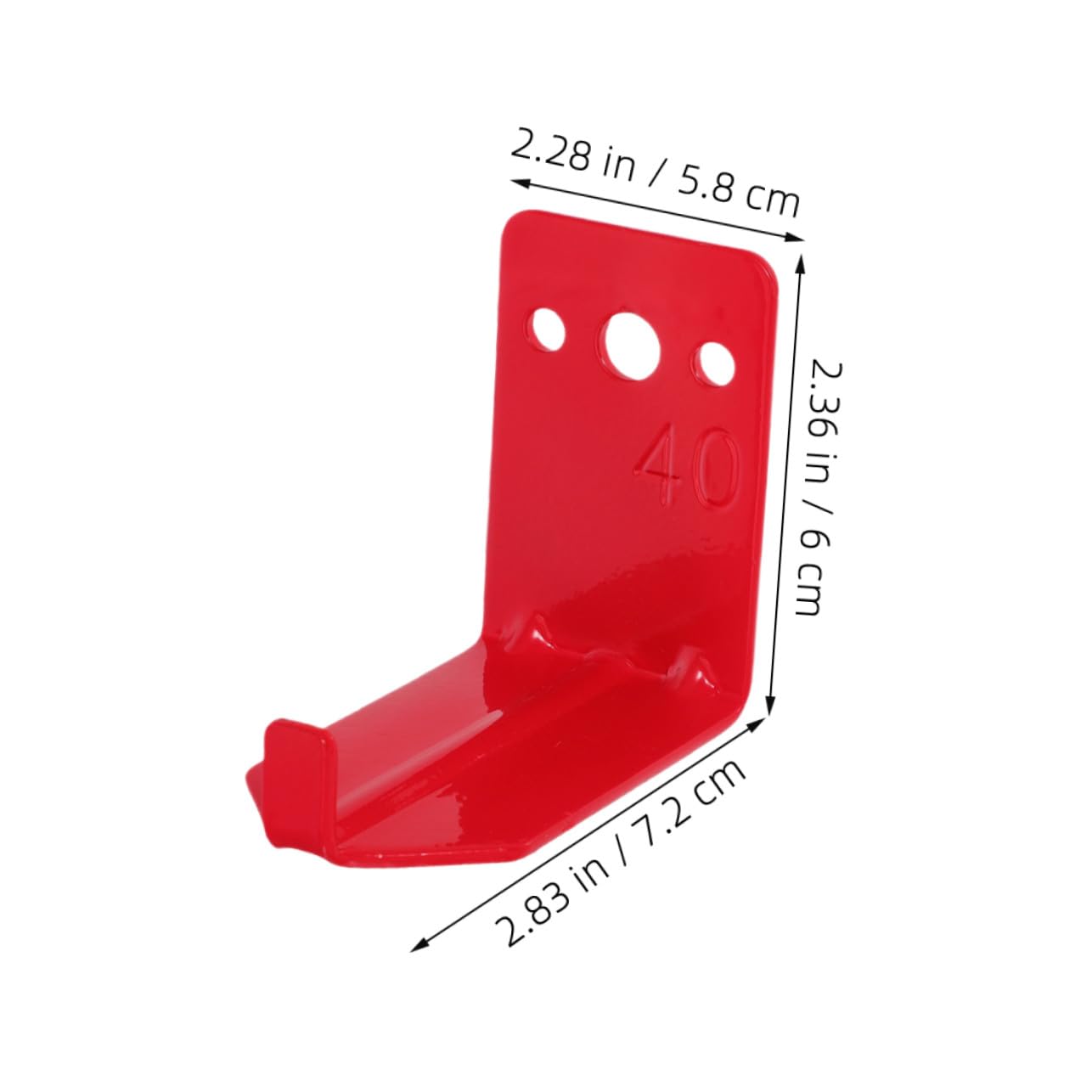 PRETYZOOM 12juegos Estante para Extintores de Lb Soporte Metálico de Pared Ganchos Tornillos y Juntas para Almacenamiento Cocina o Oficina