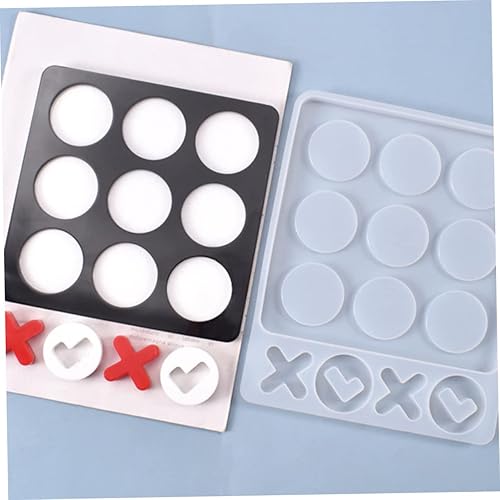 Miniatura 4 de Game Night Essential: molde manual de silicona blanco seguro para niños y niñas