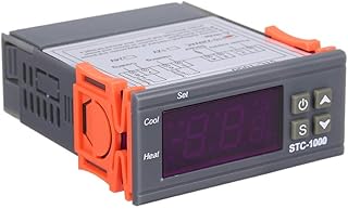 Decdeal 1 STC-1000 Controller digitale di temperatura riscaldamento raffreddamento raffreddamento temperatura temperatura temperatura termostato 2 Rel¨¦s uscita con sensore