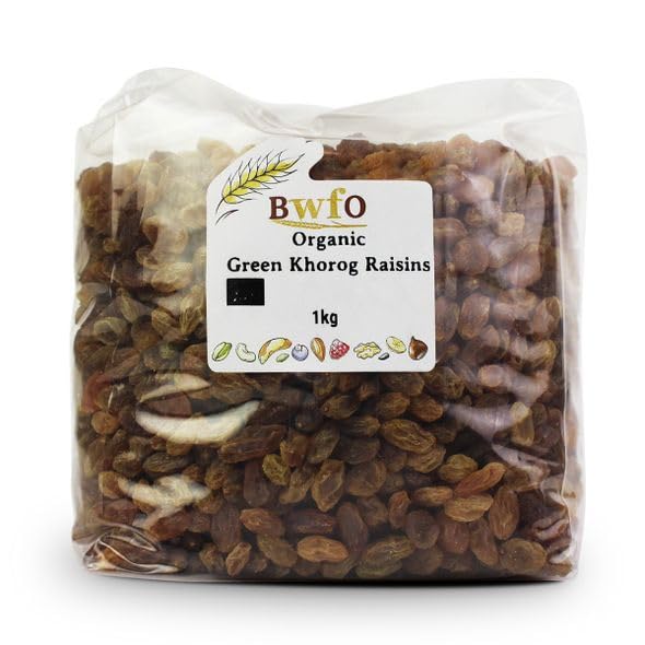 Buy Whole Foods Organic Green Khorog Raisins (1kg)