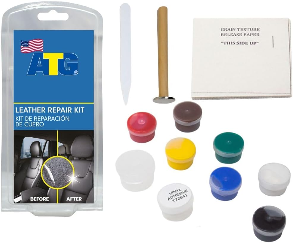 ATG Autozubehör-Teile-Gerl Car Seat Covers Smart Repair Kit For Leather, Suede and Vinyl Professional Value