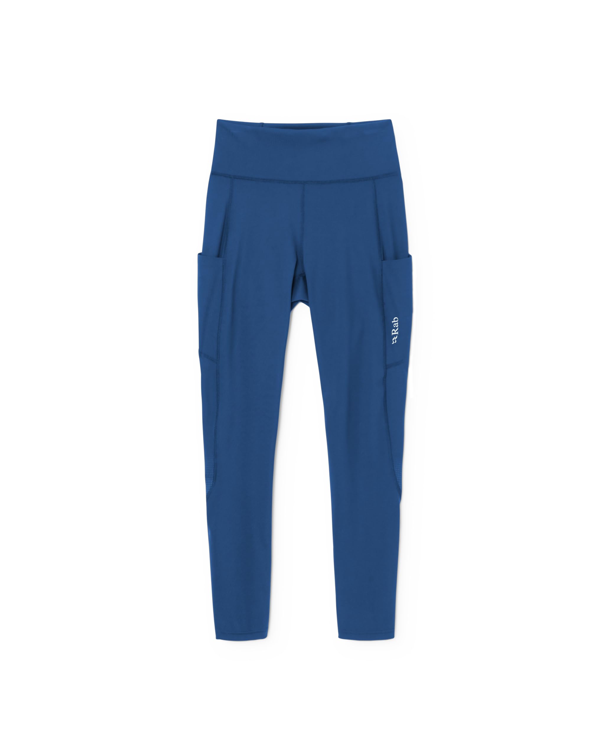 Rab Women’s Talus Tights - Lightweight Breathable Stretch Leggings for Trail Running & Trekking - Tempest Blue - 8