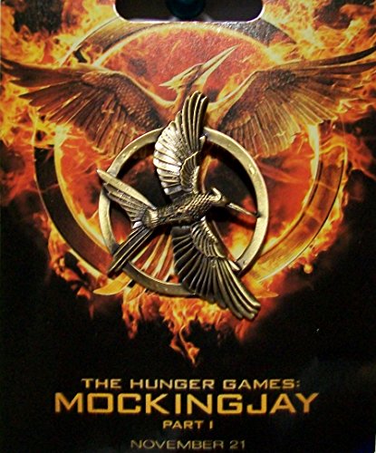 The Hunger Games Pin Brooch (Classic Gold), Mockingjay(2014) the Hunger Game 3