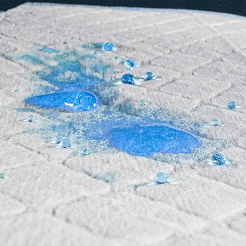 Sofex Inkontinenzunterlagen Einweg 40x60 cm – 50 Stück, 5-lagig – Schutzunterlagen, Inkontinenz Bettunterlage, Unterlagen Bett Inkontinenz, Wickelunterlage, saugstark und rutschfest