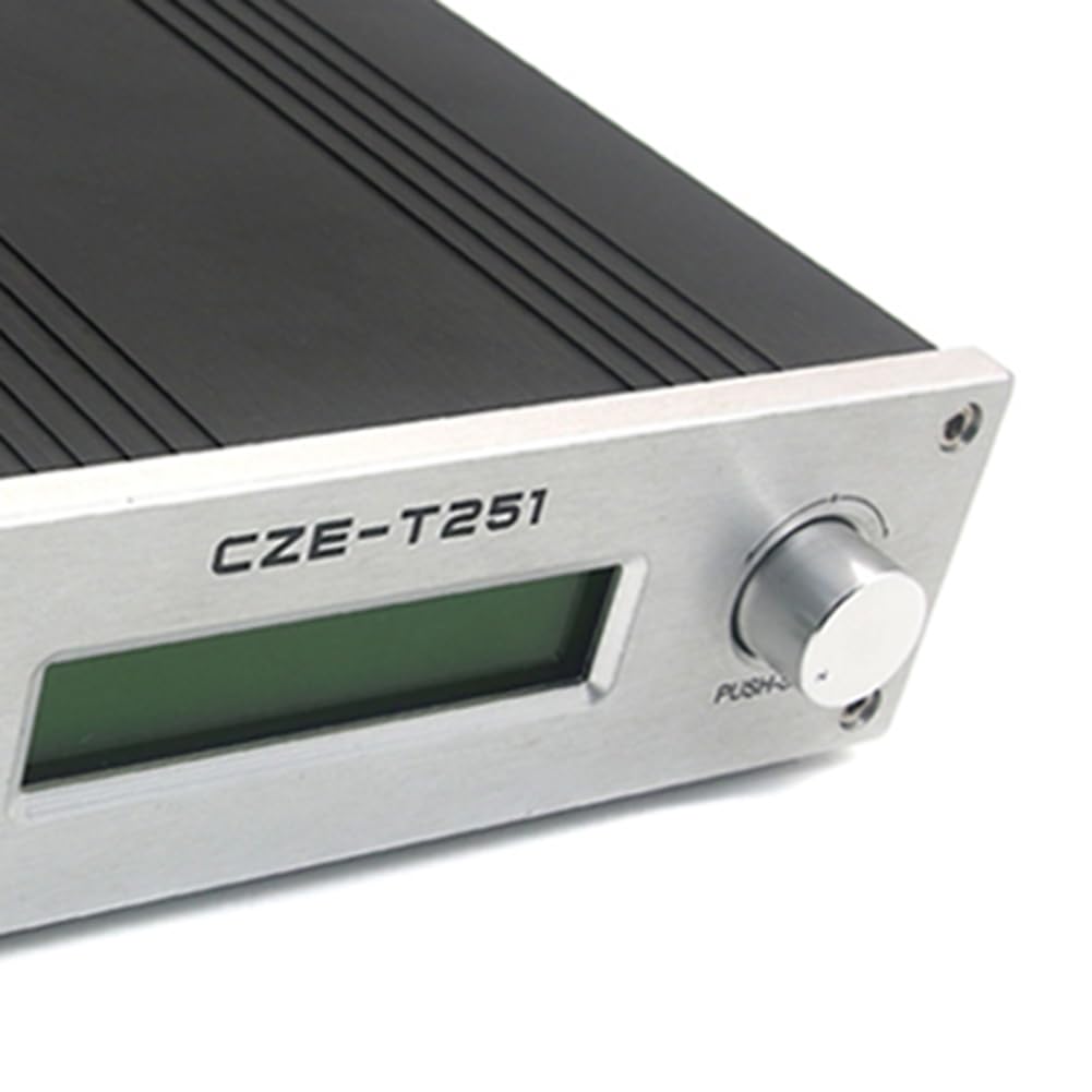 CZE-T251 Trasmettitore di Trasmissione FM A Lunga Copertura 25 W 25 Watt per Apparecchiature di Stazioni Radio per Auto e Chiese