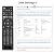NKF RC-G008 Universal TV Remote: for Samsung LG Vizio Hisense Sony Philips Onn Sharp RCA Element Westinghouse Sanyo Emerson TV and More Brand Smart TVs - with Instruction Manual.