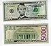 10X $10,000 & $5,000 BILLS PROP MONEY/FAKE/PLAY. NOT LEGAL TENDER Size 2.25x5.25 in.