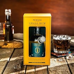 Merser Rum Small 20 cl, Distilled for a fuller flavour in the Caribbean, Bottled in London Merser Rum Small 20 cl, Distilled for a fuller flavour in the Caribbean, Bottled in London – Merser Rum