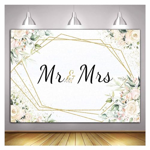 Fondo fotográfico floral Mrs White 8x6 ft miniatura 2