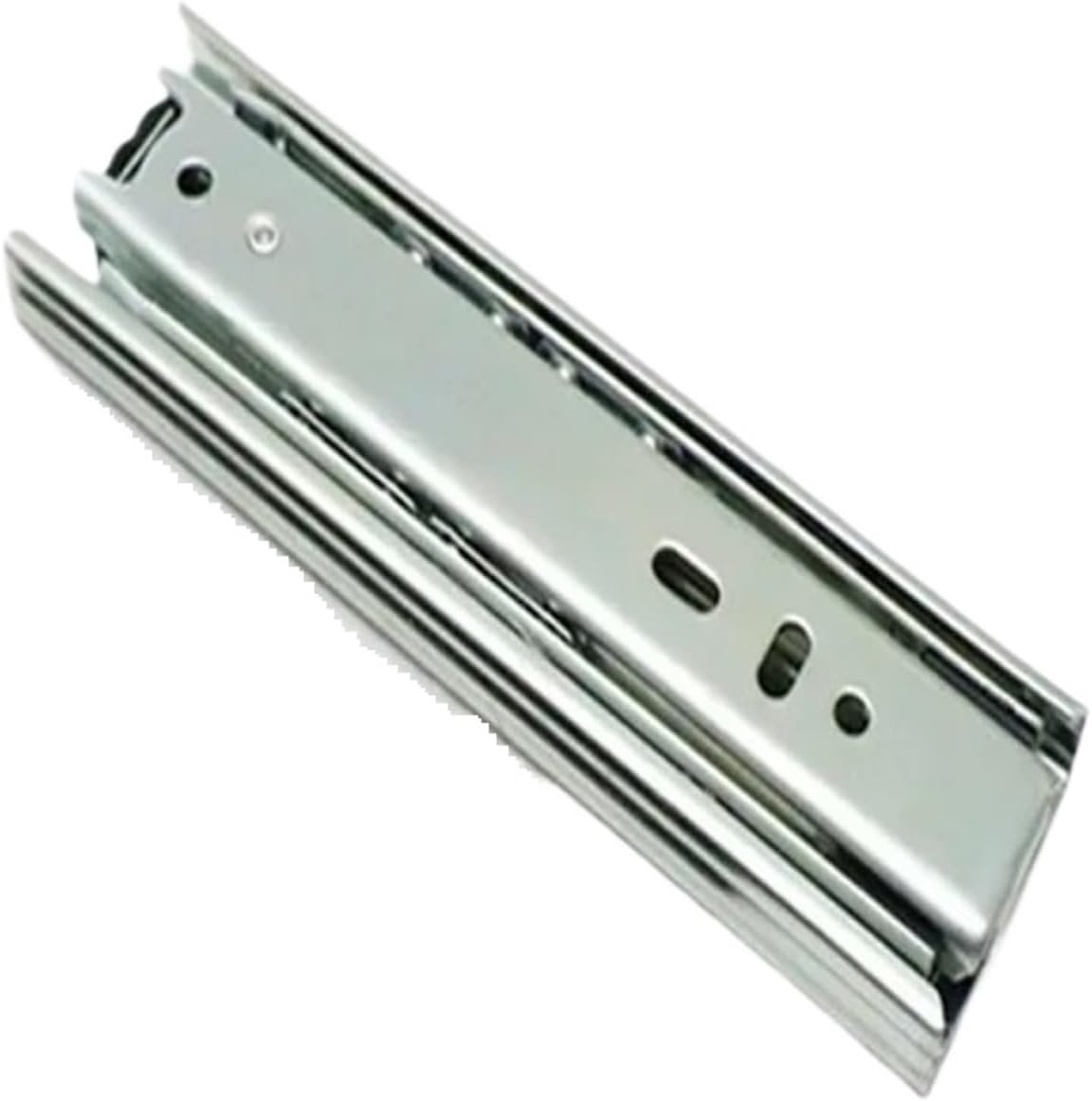 Side Mount Cabinet Runners Glides Short Drawer Slides Full Extension Guide Rail Cupboard Furniture Hardware Set Accessories for Home Kitchen Steel(10cm)