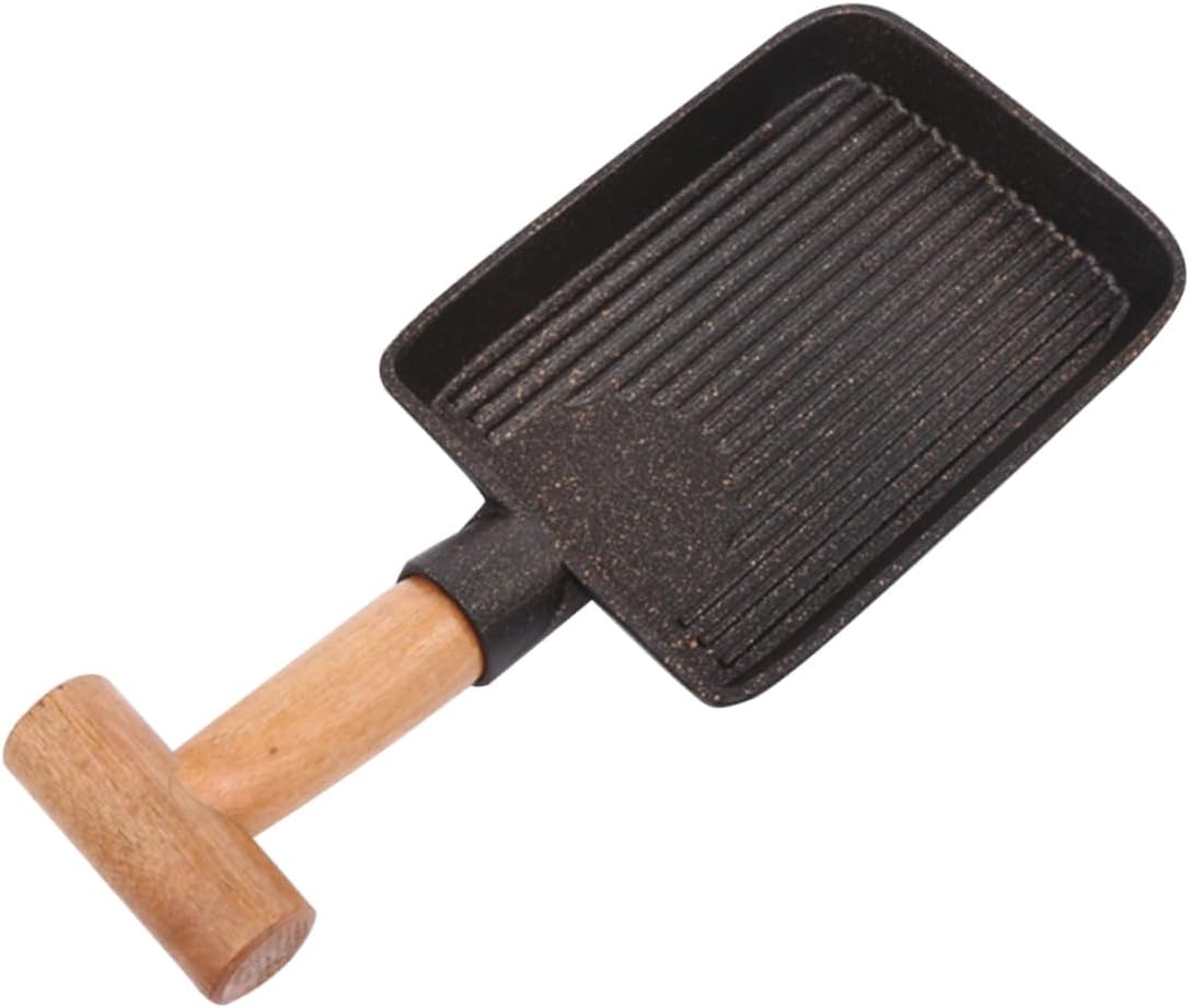 ABOOFAN Nonstick Heavy Duty BBQ Griddle Pan Reusable Shovel Shaped Roasting Plate Aluminum Teppanyaki Frying Pan for Gas Grills for Outdoor Cooking and Barbecues