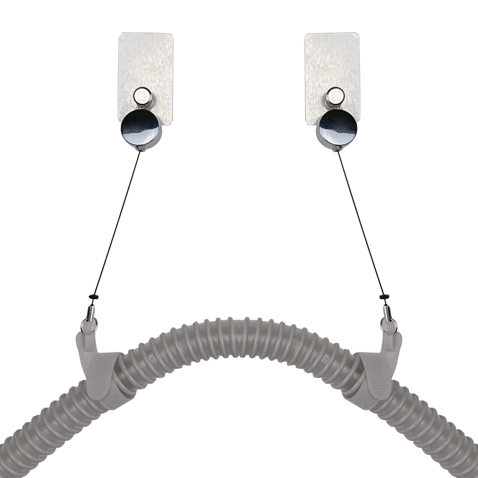 CPAP Hose Holder for Bed CPAP Tube Hanger with Retracting Reel Increased Range of Motion CPAP Supplies for Resmed Respironics and More