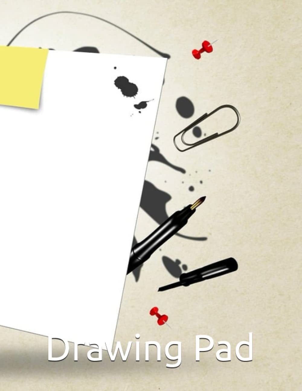 Toddler's Drawing Pad: the perfect, low cost sketch book for young children - large 8.5" x 11" with 120 pages