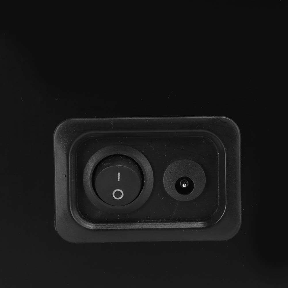Automatischer Uhrenbeweger, geräuschisolierende Kohlefaser-Uhrenbox PU-Leder für Armbanduhr für Damen und Herren Mechanische Uhr 100-240V(Mich)