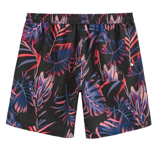 Image of maamgic Mens Swim Trunks Quick Dry Swim Shorts with Mesh Lining Funny Swimwear Bathing Suits 7inch