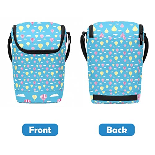 Bolsa de almuerzo cómoda para llevar comida al trabajo con diseño original de globos 5
