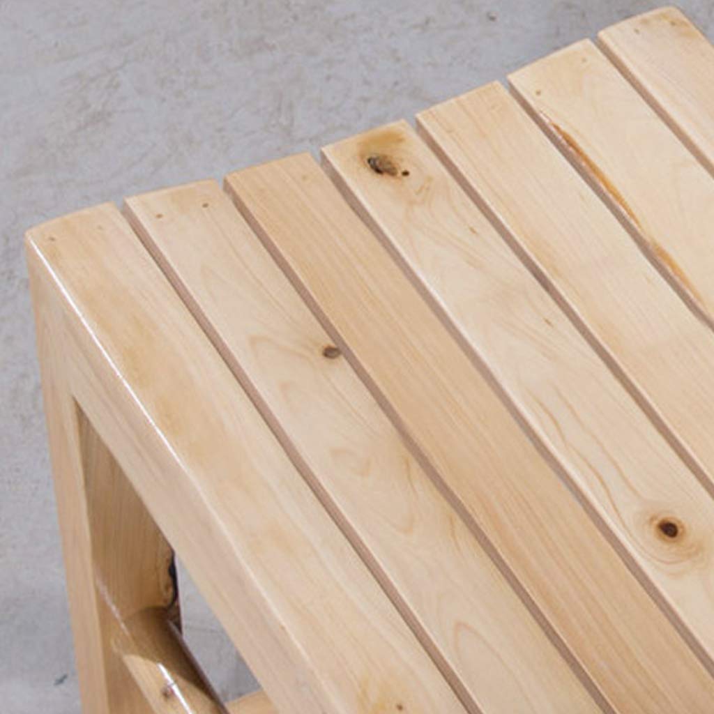 Madera Banco de Asiento de Ducha Organizador de baño SPA Impermeable Uso Interior o Exterior Reposapiés casero a Sentarse en la bañera Ancianos y discapacitados Ayuda de Movilidad