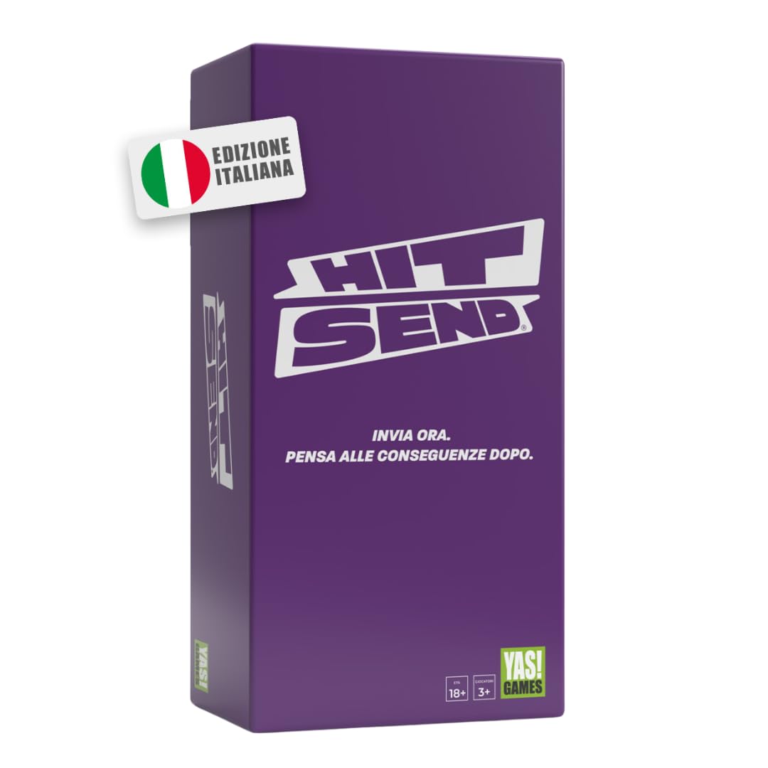 Rocco Giocattoli Yas Games - Hit Send - L'Unico In Italiano, 18+