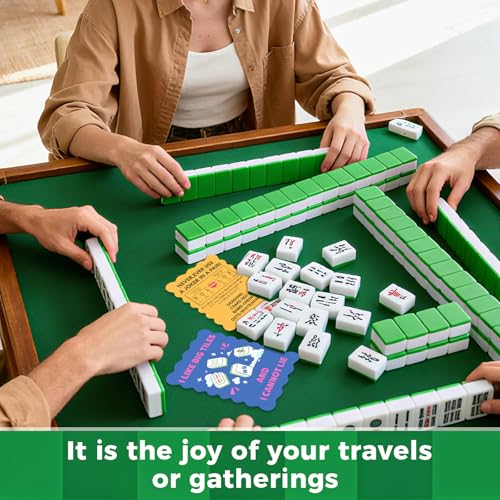 4 piezas mezcladoras para fichas de Mahjong miniatura 4