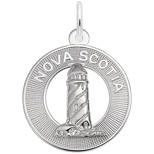 Nova Scotia Lighthouse Charm, Charms for Bracelets and Necklaces