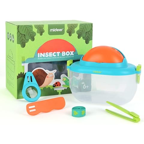 Mideer Insect Box - Beetle Observation Cage - Outdoor Bug Catcher Container - Educational Exploration Tool for Children Boys Girls Cover