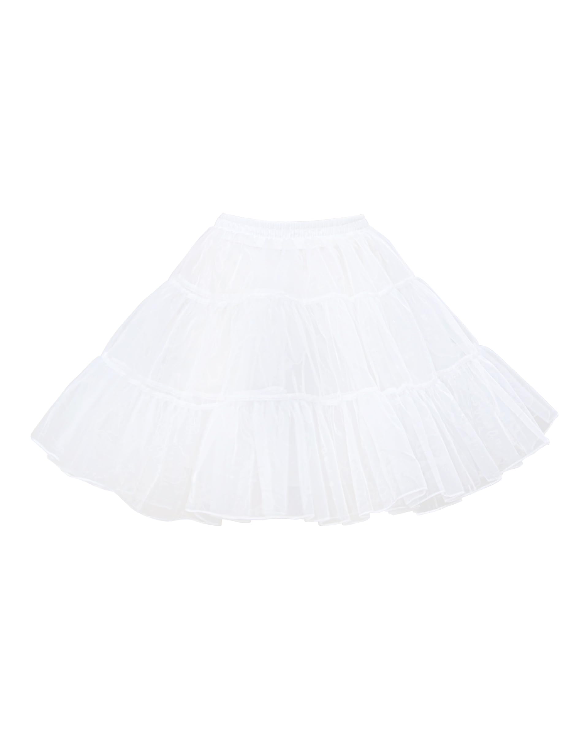 Vlazom Damska halka w stylu lat 50., klasyczna halka o linii A, halka w stylu vintage, rockabilly, spódniczka tutu, do sukni ślubnej, sukni balowej, cosplay, kostium na Halloween, S-3XL