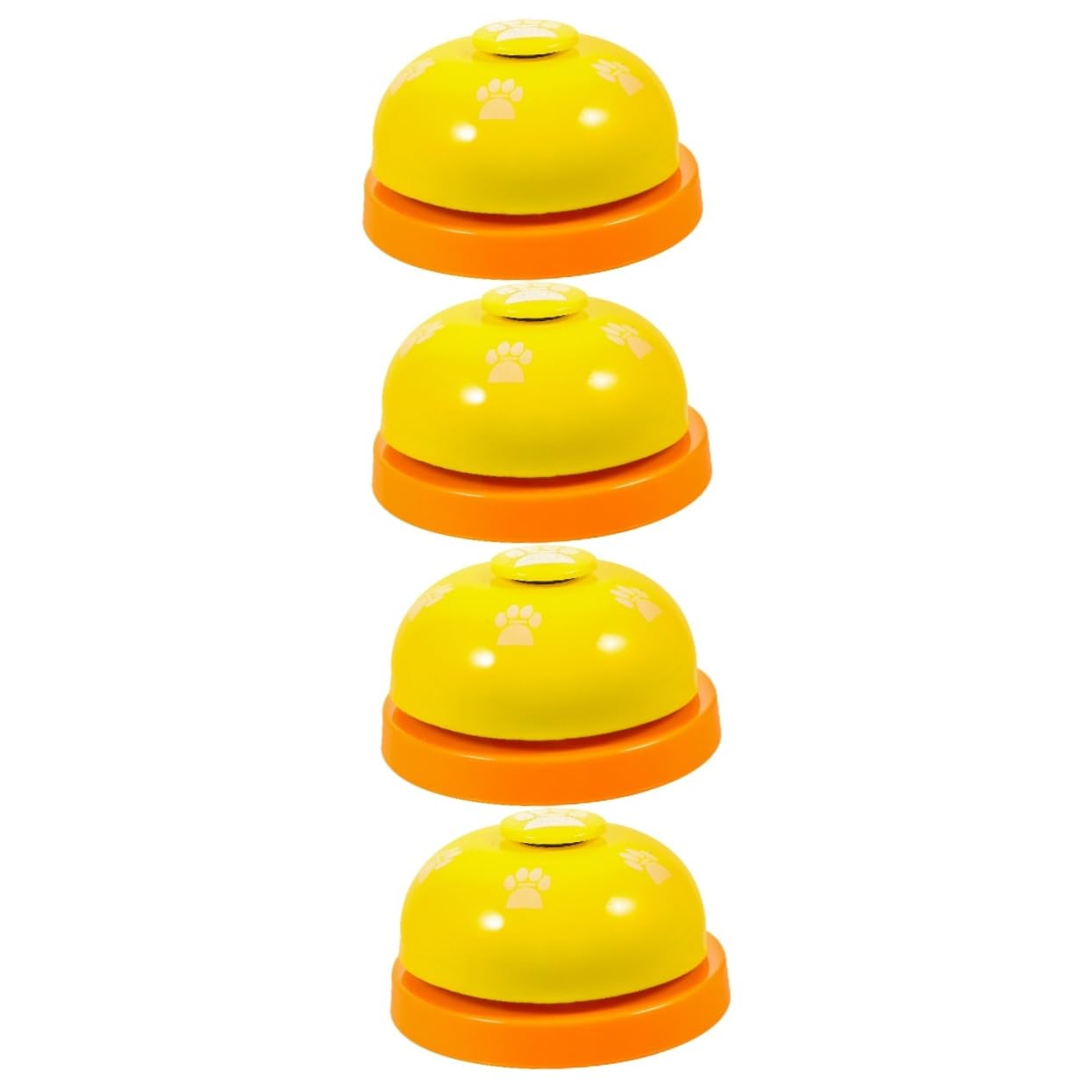 HAPINARY 4pcs Compact Pet Training Bell Dog Potty Training Tool Eating Bell for Pet Door
