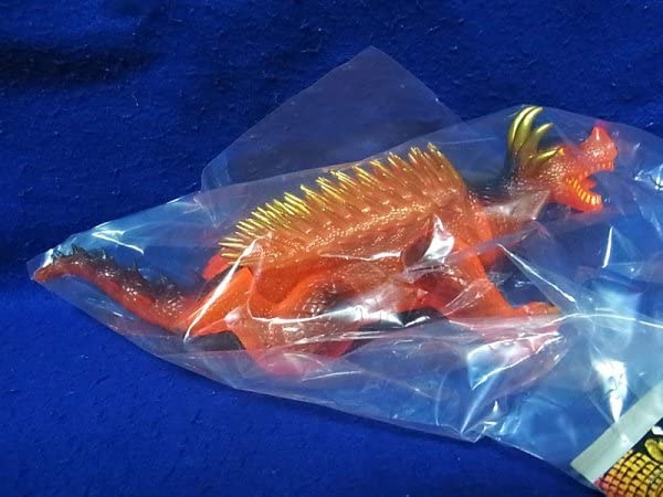 Amazon.co.jp: 怪獣 アンギラス 350 クリアオレンジ/ソフビ