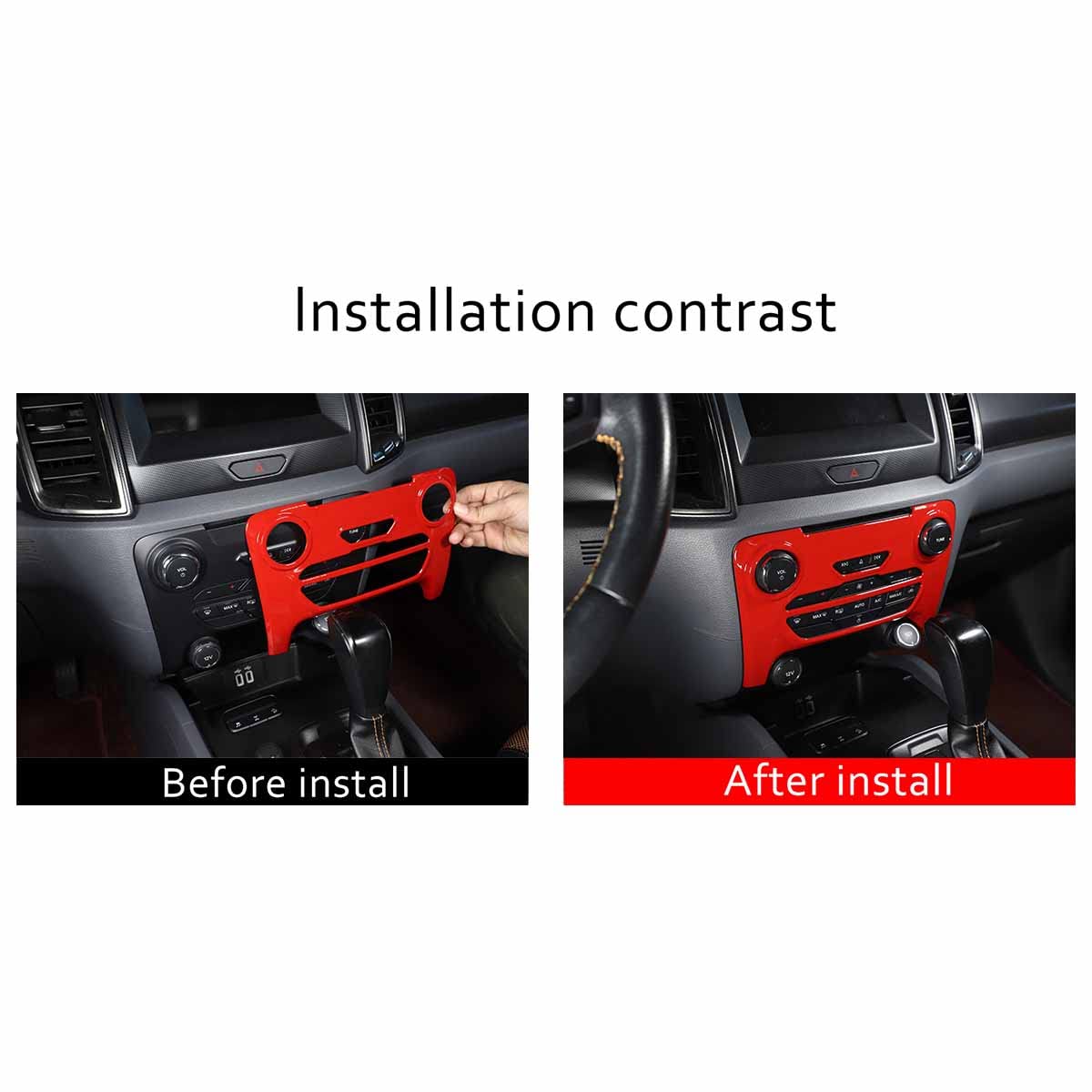 Garniture De Panneau - FDIT - ZER-2 DIN - Adaptation Pour Fit Jazz 2008