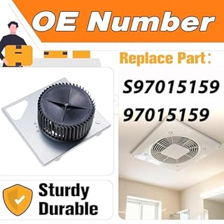 LEVANLIGHT 97015159 Motor Assembly, 676-D/2676f-A Compatible for NuTone Broan 684-D/2684F-A, 676, 684NT-A, 683-C, DX90, 80RDF, 80RDB, NT080C, HD50 Bathroom Exhaust Fan, S97015159 Replacement Motor