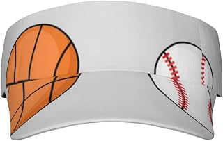 IUBBKI Ball Seamless Football Sunscreen Visor Cap Sport Sun Visor Hats Adjustable Empty Top Baseball Cap Ball Caps for Women and Men Black