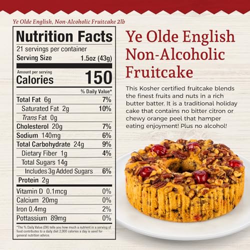 Beatrice Bakery Co. Ye Olde English Non-Alcholic Fruitcake thumb #1