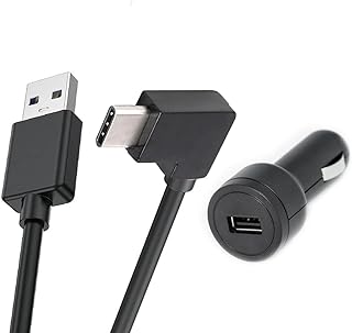 TomTom Chargeur de Voiture, câble USB-A vers USB-C pour GPS 5