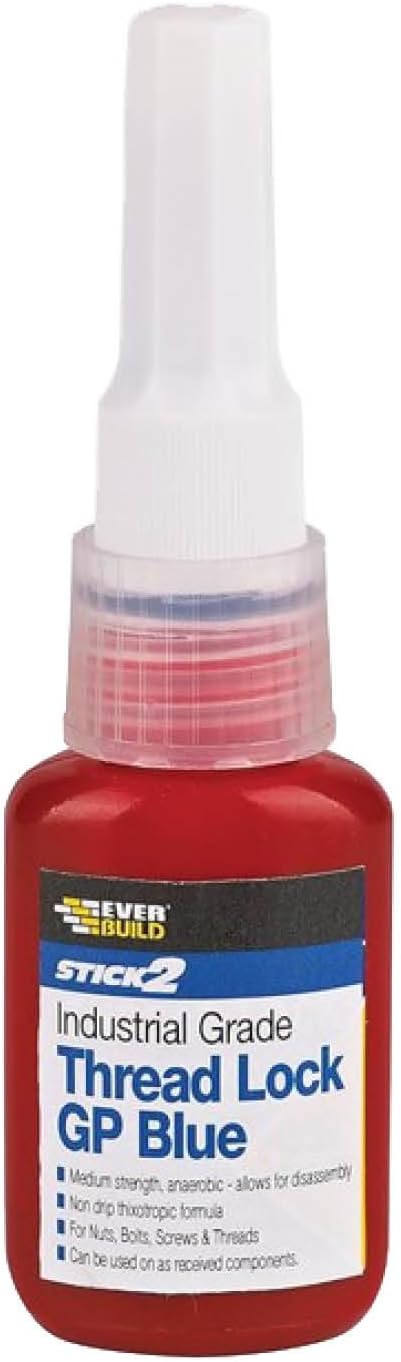 Everbuild Stick2 Thread Lock GP Blue – Gap Filling – Non-Drip – Self-Curing – Industrial Grade – 10g