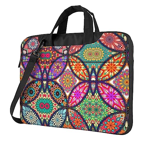 Sac d'ordinateur pour voyage UNIOND avec protection mandala antichoc intégrée