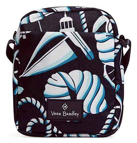 Vera Bradley Lighten Up RFID Mini Hipster Crossbody Bag, Shore Enough3
