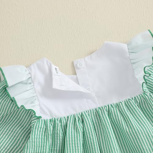 Toddler Baby Girl Christmas Outfit Clothes Santa Claus/Gingerbread Embroidery Dress Cute Infant Long Sleeve Dresses4