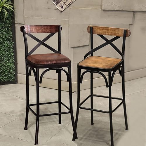 Tabouret de bar industriel pour comptoir de cuisine et îlot convivial