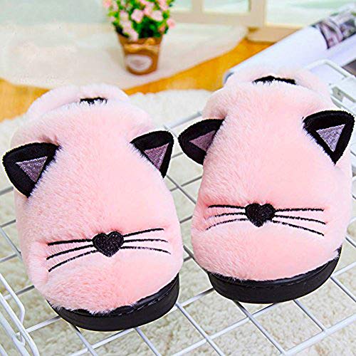 Anddyam 43225-23622 Kids Family Cute Cat Household Anti-Slip Indoor Home Slippers thumb #1