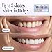 Natural Teeth Whitening Strips – Peroxide-Free, Enamel-Safe & Sensitivity-Free | 7 Treatments | Papaya & Pineapple Enzymes + Coconut Oil | Gentle Daily Stain Removal for a Brighter, Whiter Smile